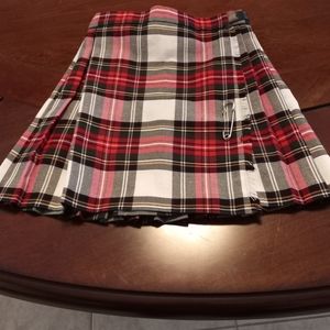 GLEN APPIN Pleated Tartan Kilt Skirt for little girls